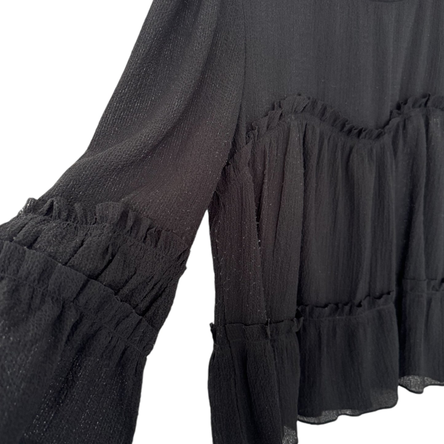 Blouse noire Pieces (XL)