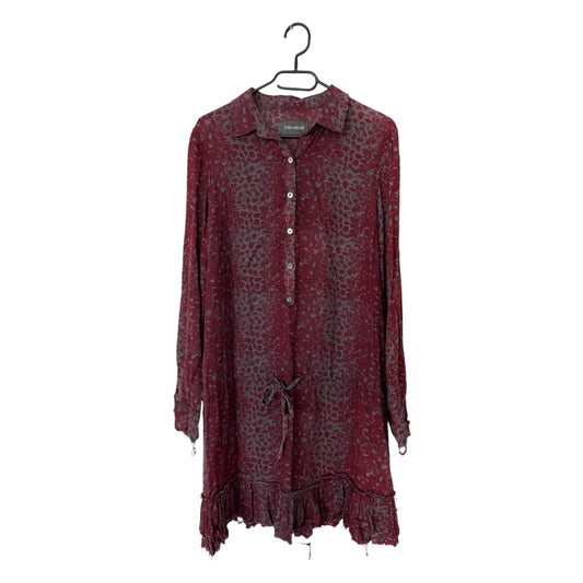 Robe légère bordeaux Zadig & Voltaire (M)