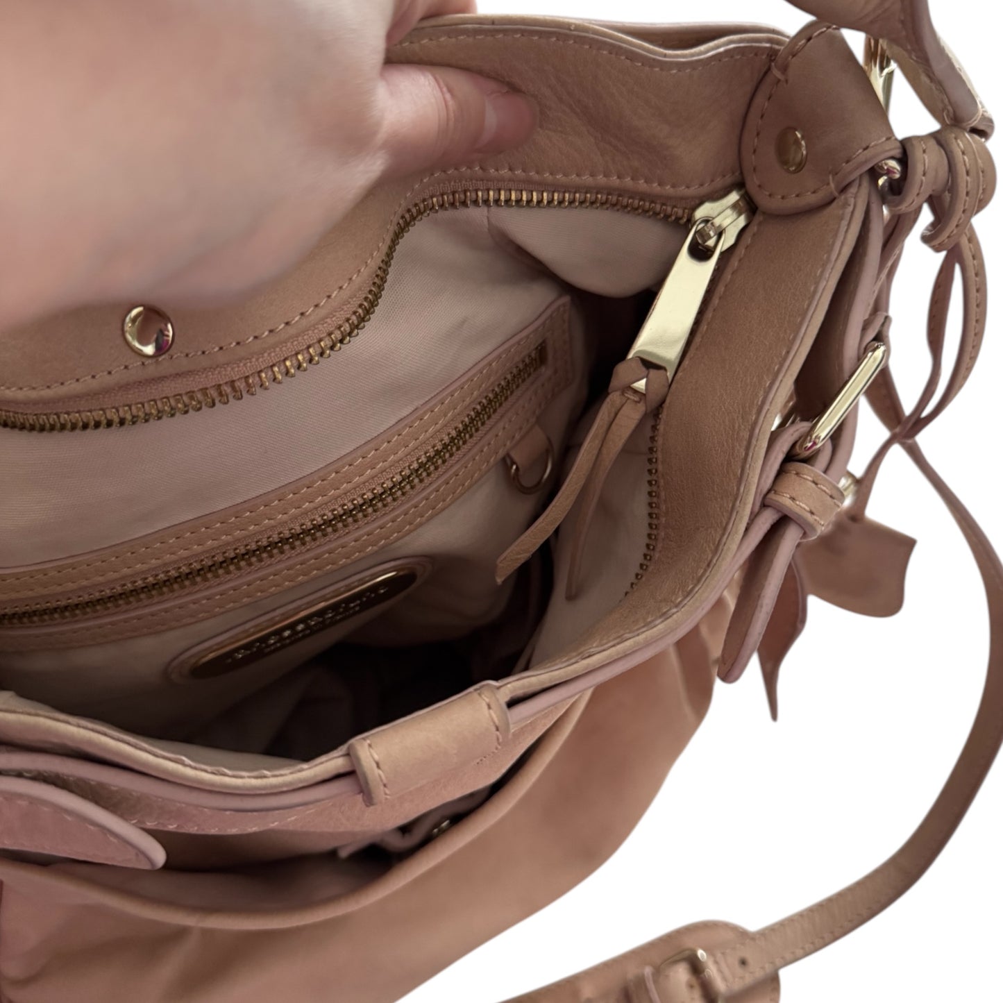 Sac Lune Hobo en cuir Vanessa Bruno