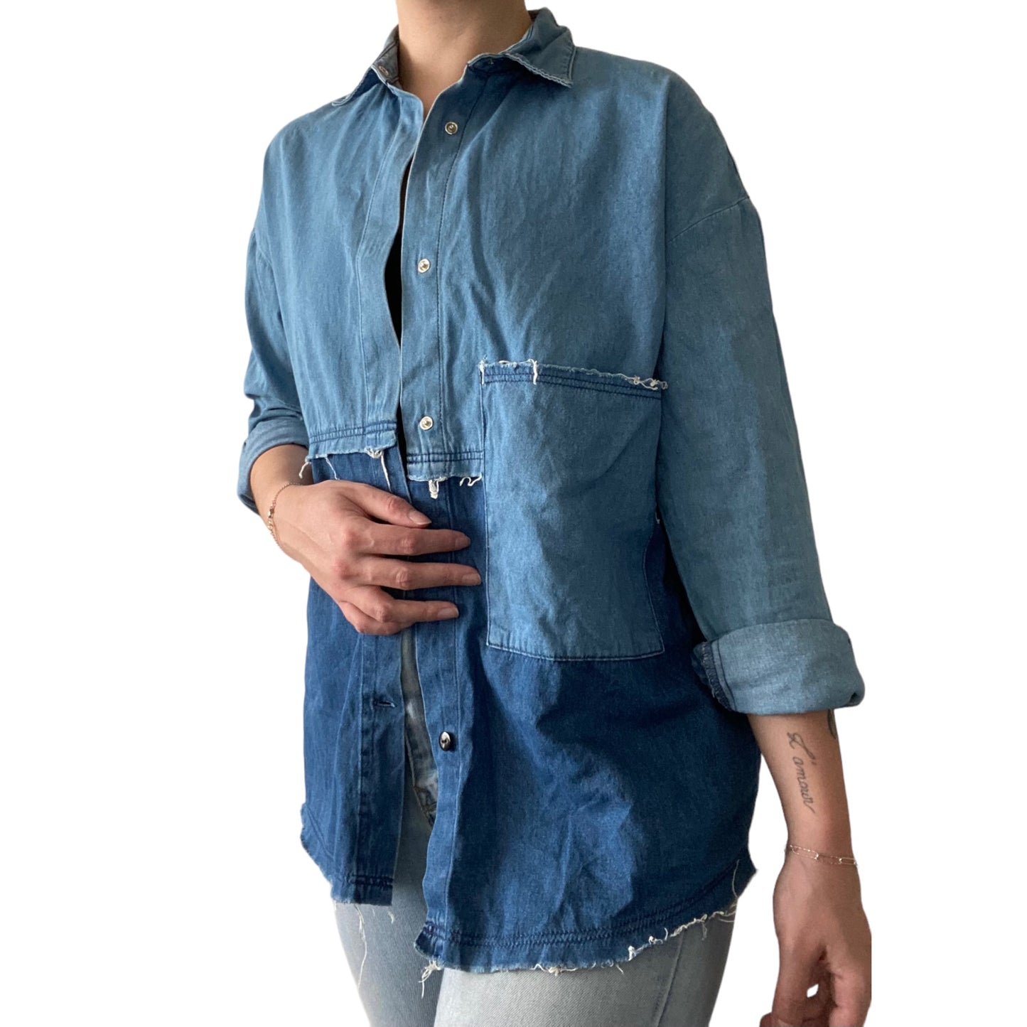 Chemise en jean Zara (S)