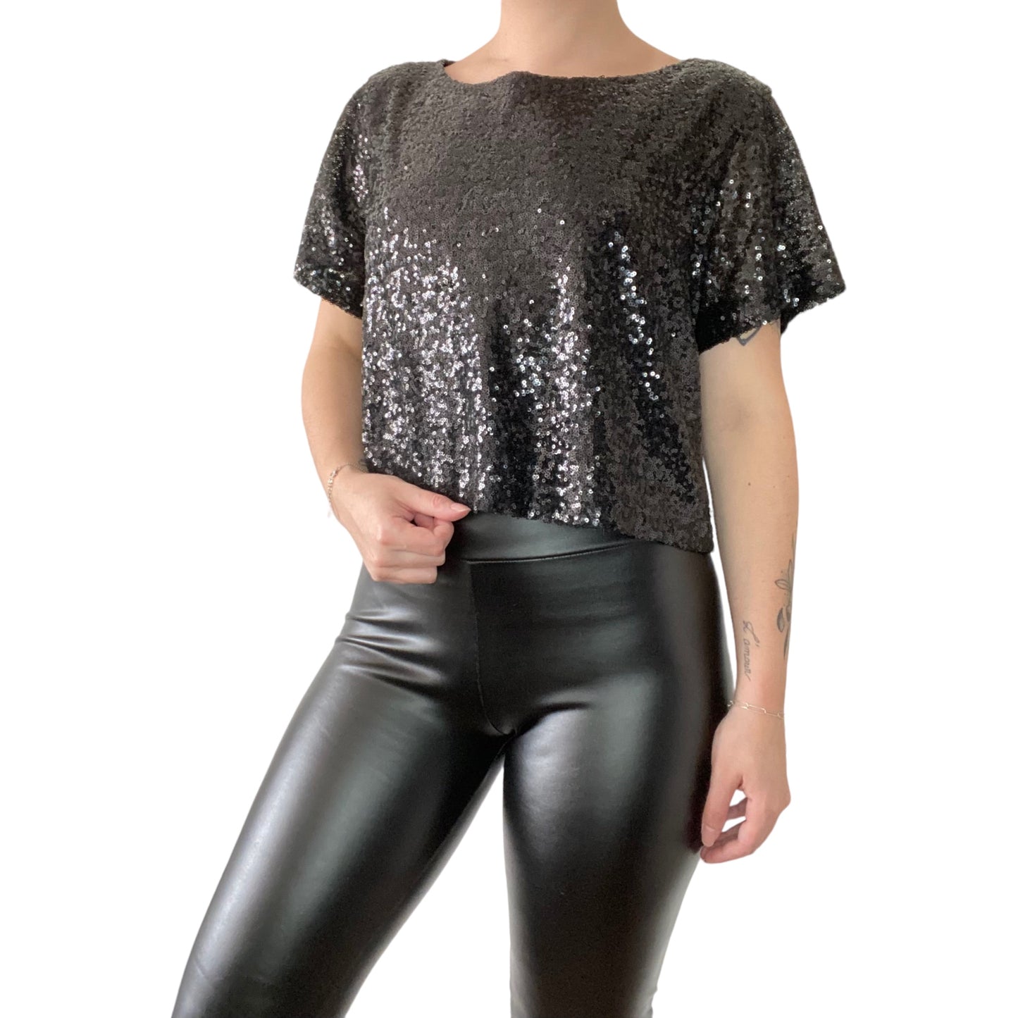 Top à sequins Imperial (M)