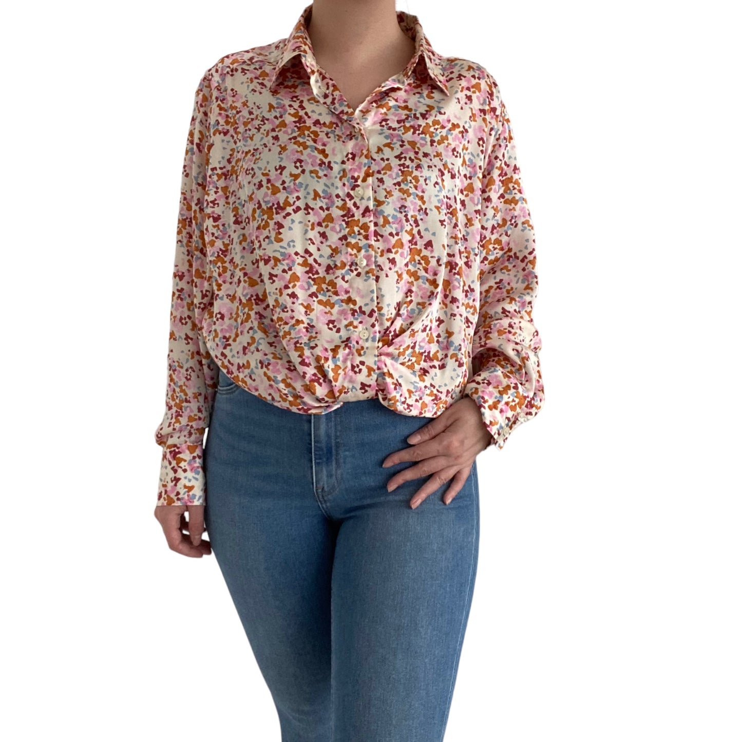 Blouse à fleurs Promod (40)