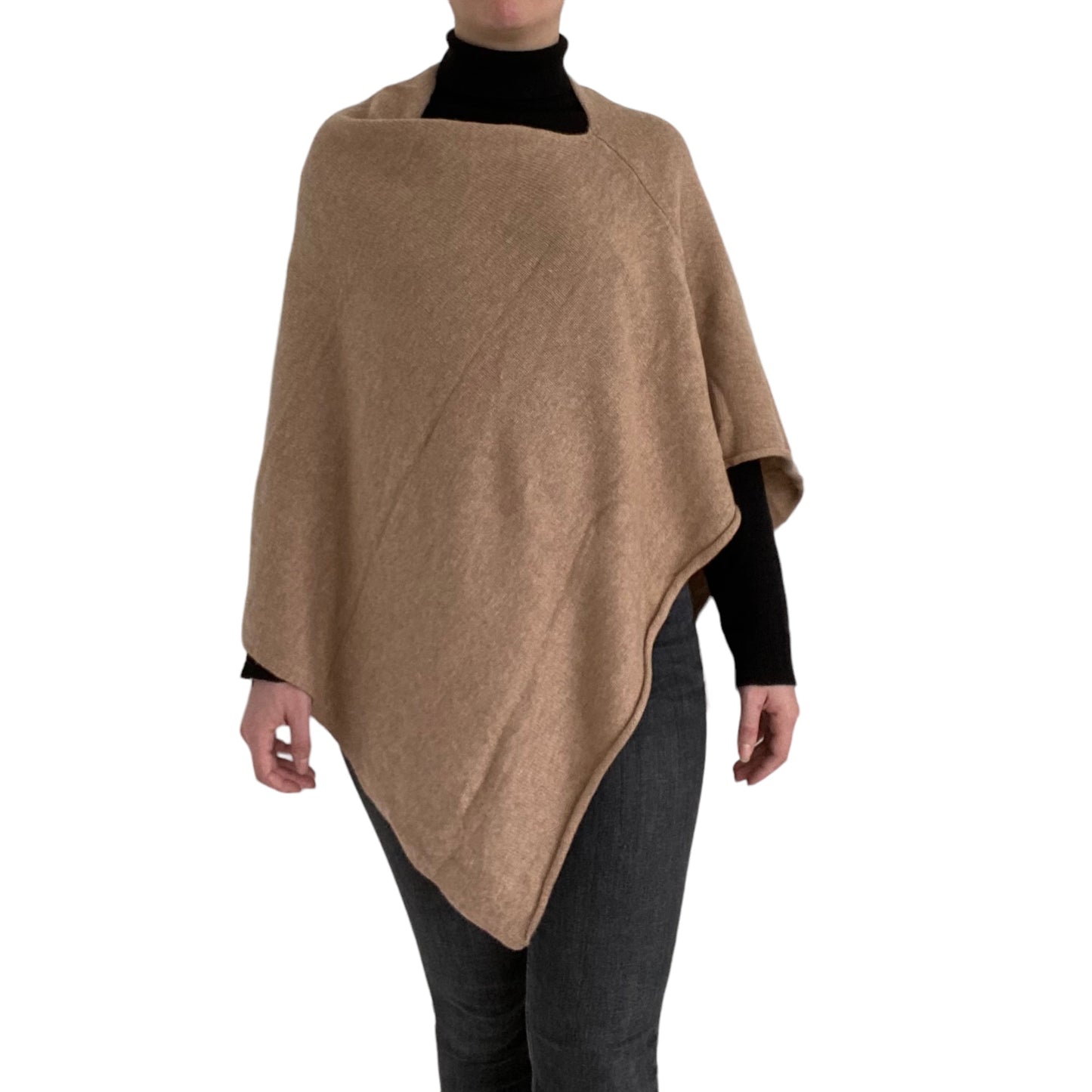 Poncho 100% cachemire (S)