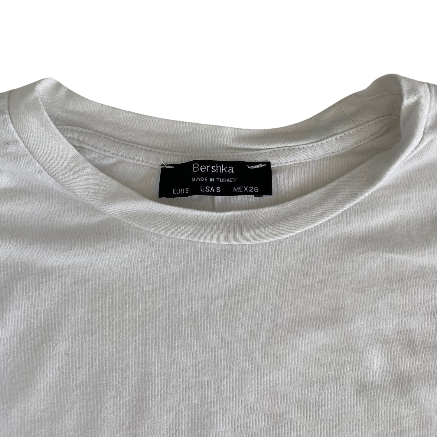 T-shirt blanc Bershka (S)