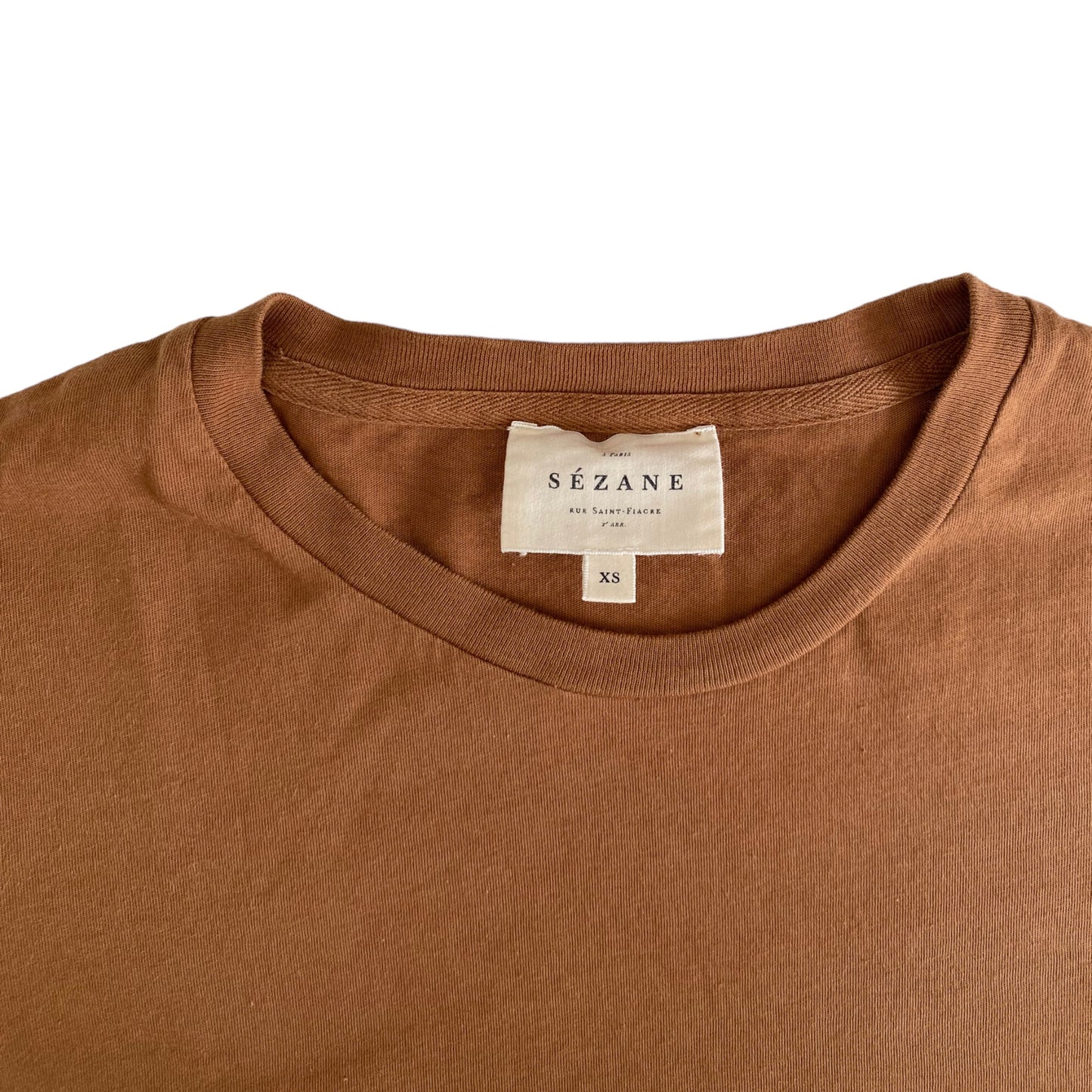 T-shirt marron Sézane (XS)