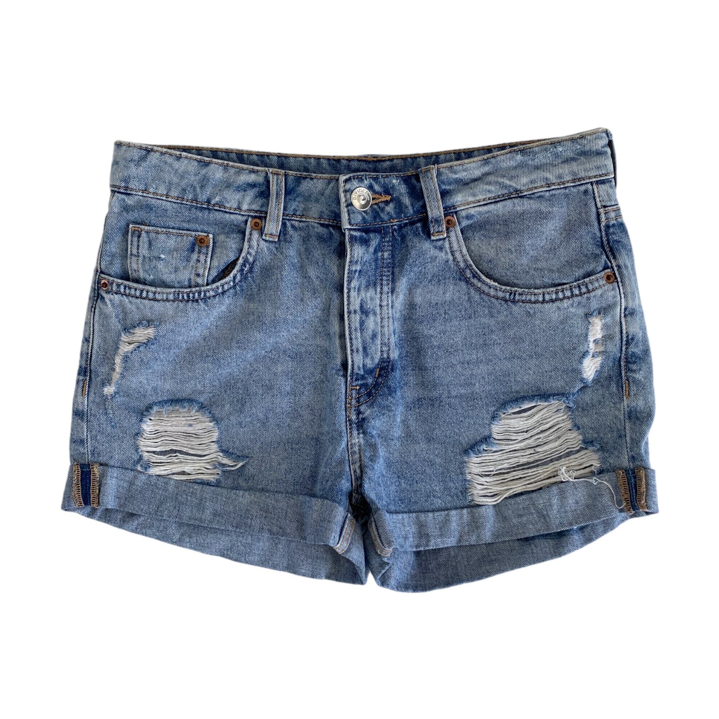 Mini short en jean H&M (36)