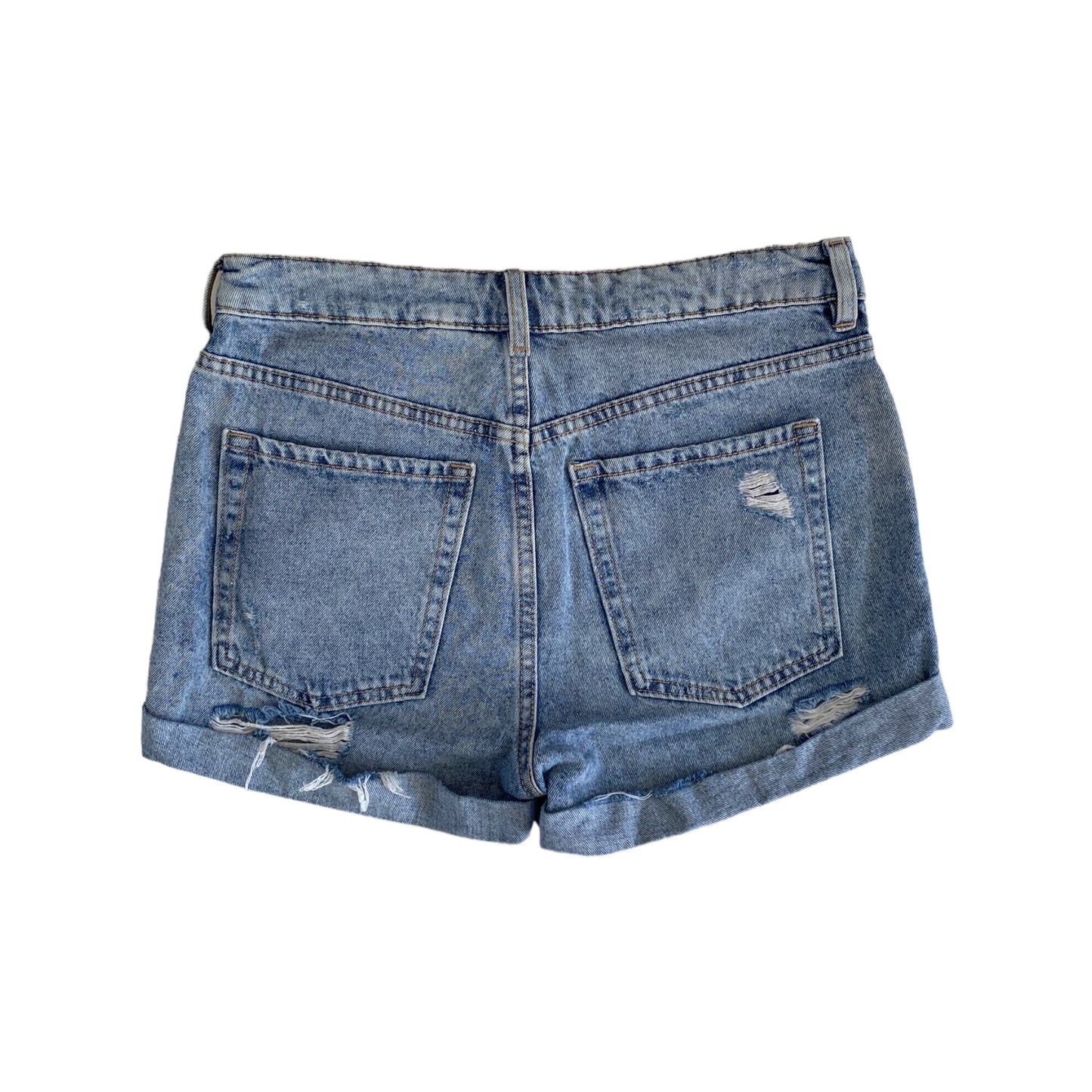 Mini short en jean H&M (36)