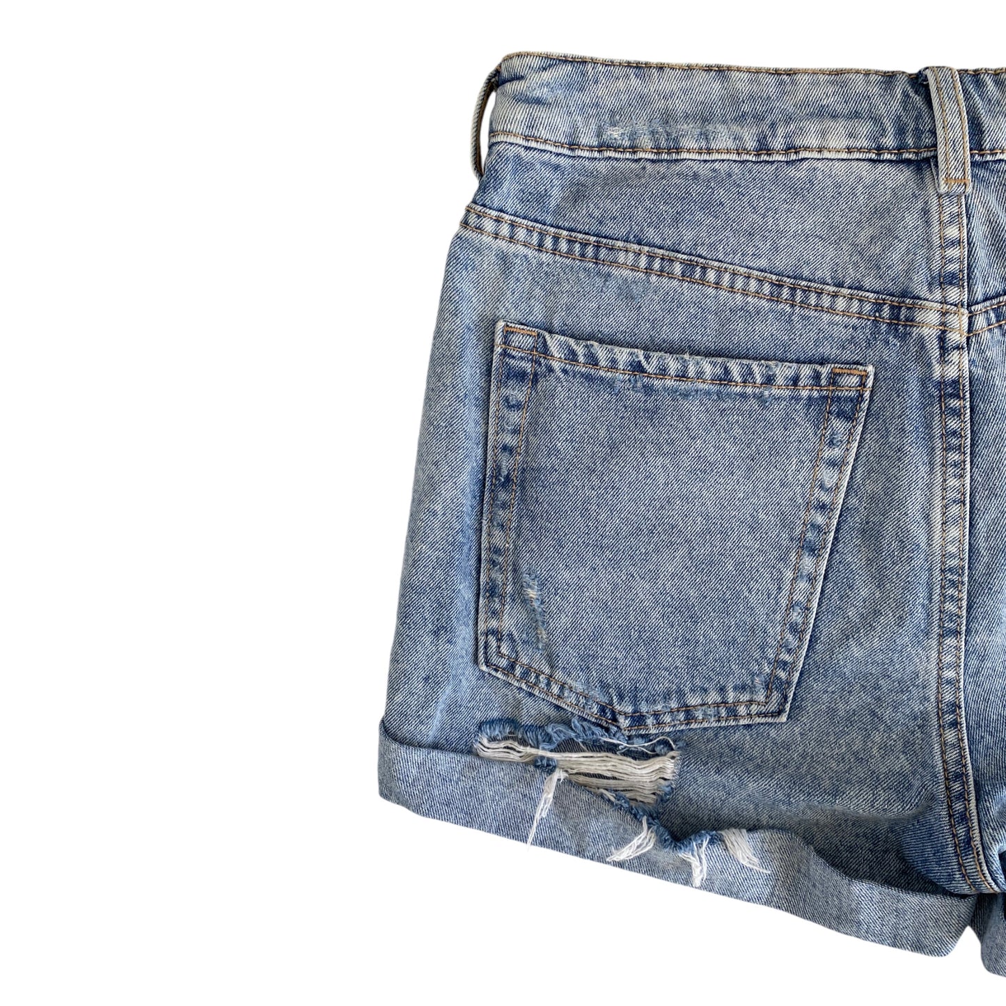 Mini short en jean H&M (36)