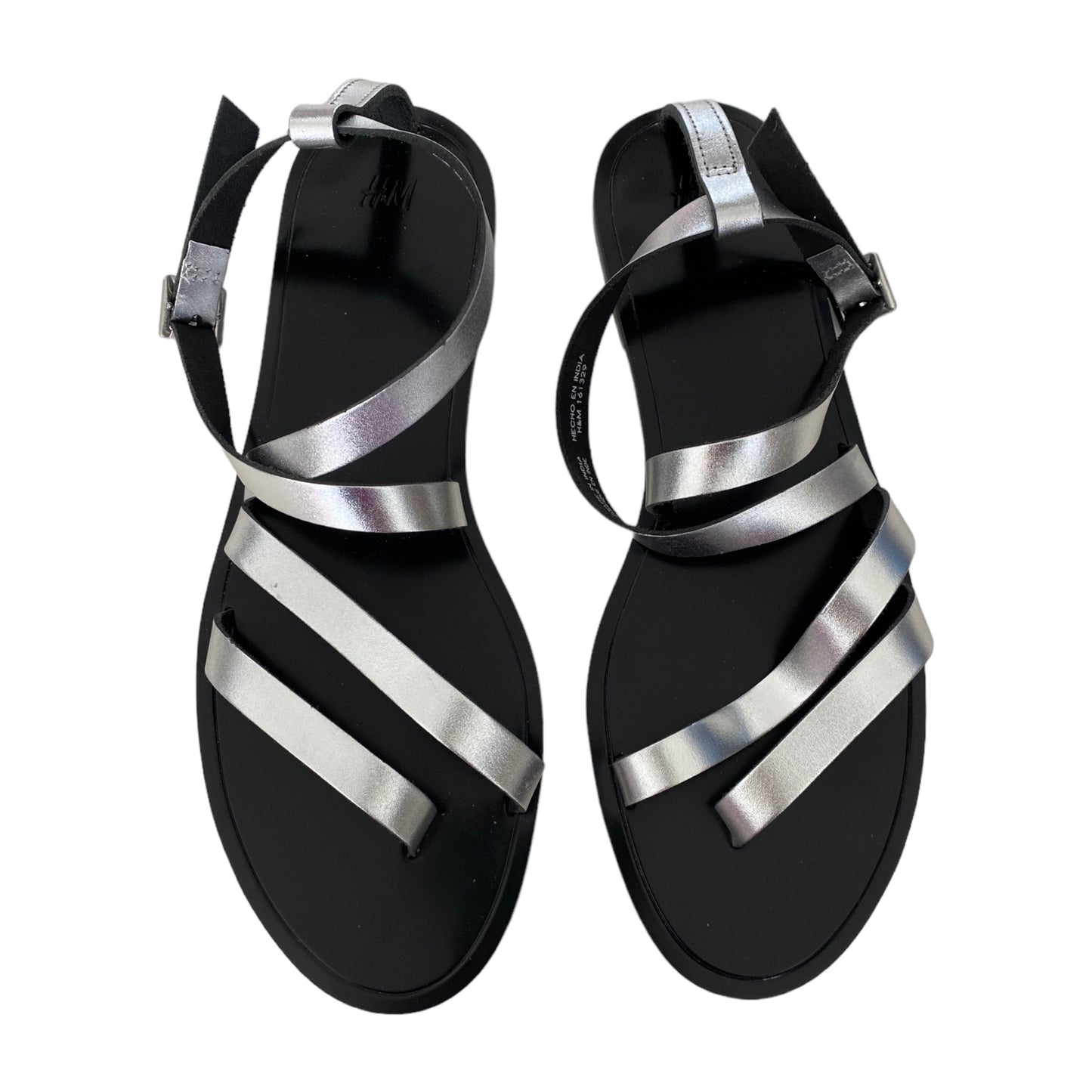 Sandales argent H&M (39)