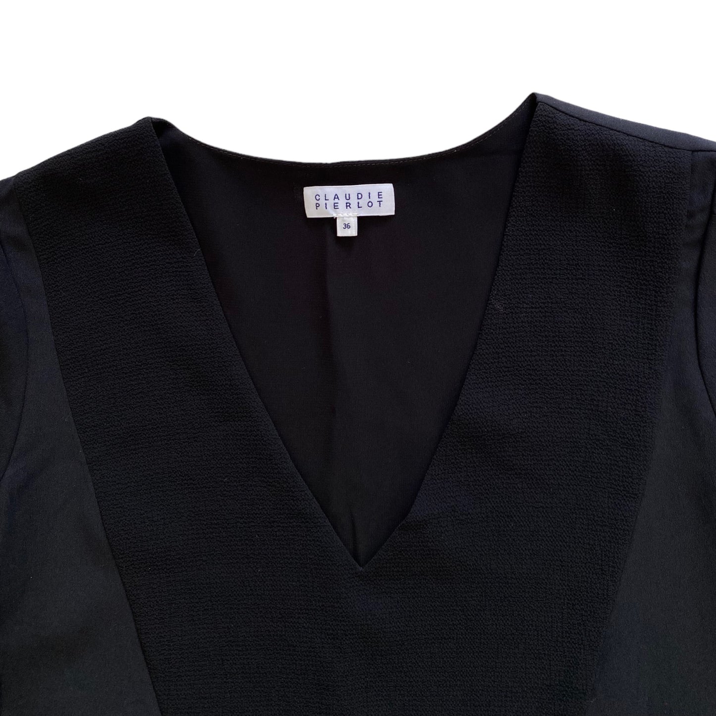 Robe noire Claudie Pierlot (36)