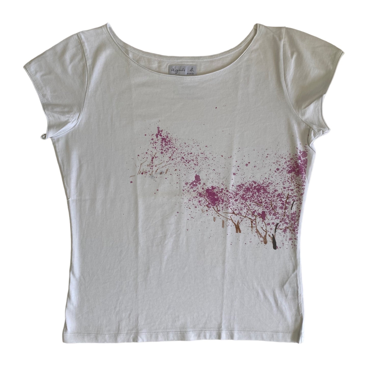 T-shirt d'artiste Agnès b. (taille 2)