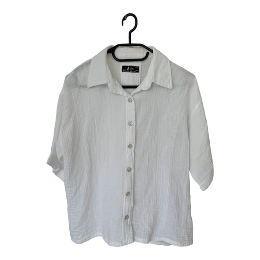 Chemise à manches courtes Blanc du Nil (S/M)