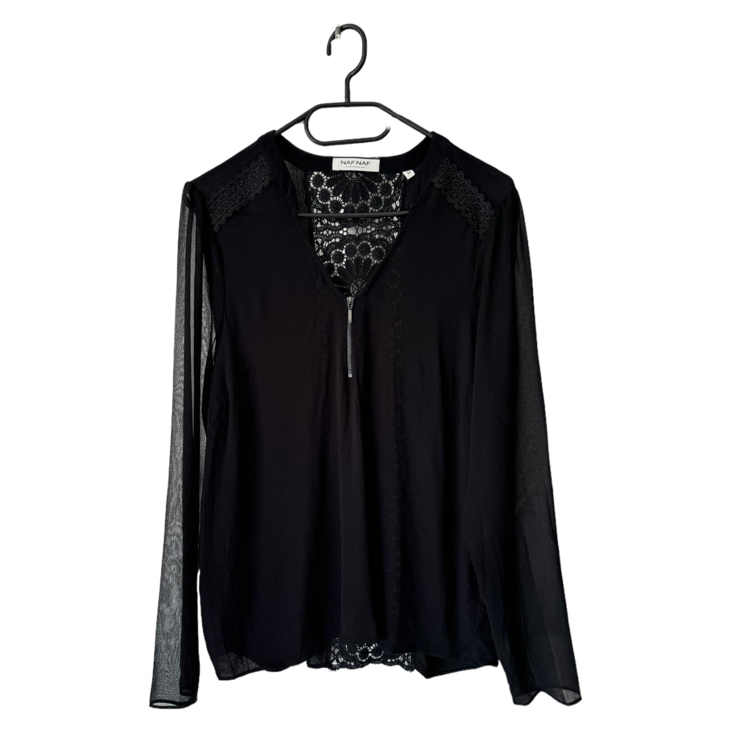 Blouse noire Naf-Naf (44)