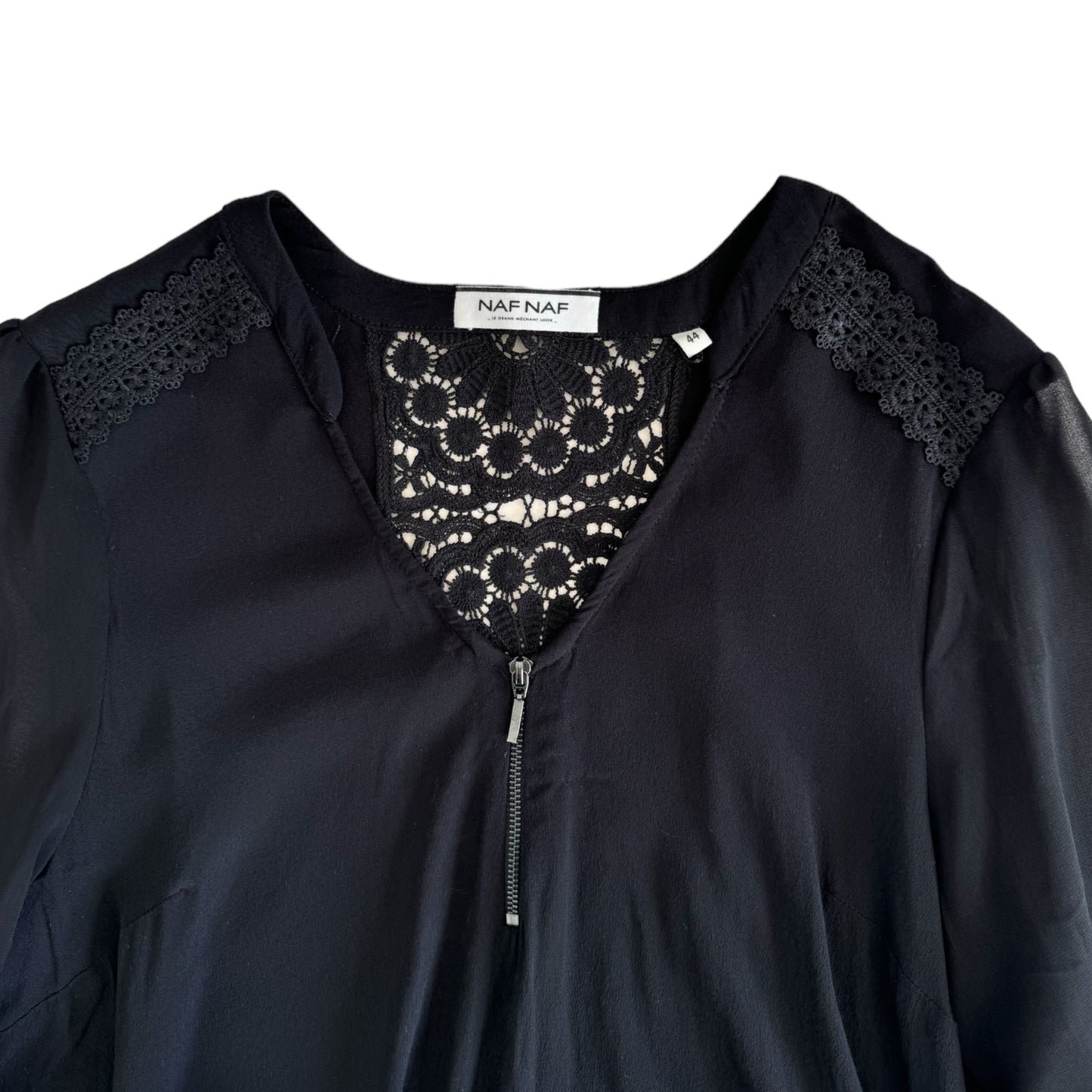 Blouse noire Naf-Naf (44)