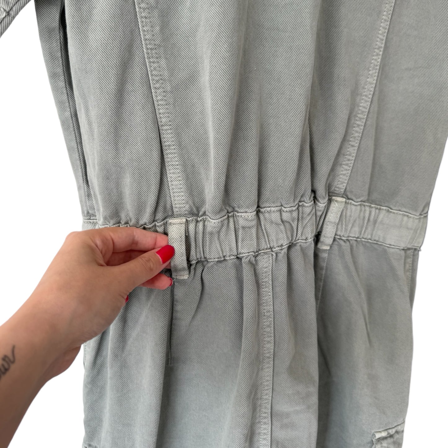 Robe en jean grise (S)